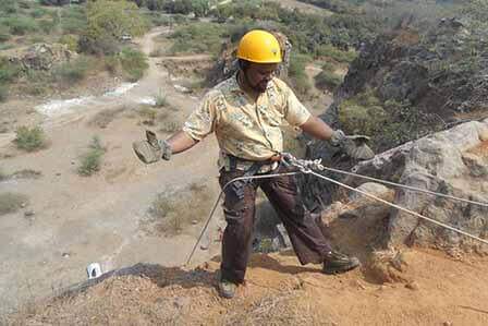 Rock Climbing Activity in India